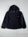 Descente Polartec Sherpa Half-Zip Hoodie – Black (XL)