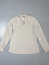 The North Face Quarter Zip Fleece Cream (M)