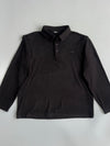 Fila Black Long Sleeve Polo Shirt (XL)