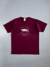 Fruit of the Loom “Perfect Summer Vieux-Boucau France” Souvenir Graphic Tee Burgundy (M)