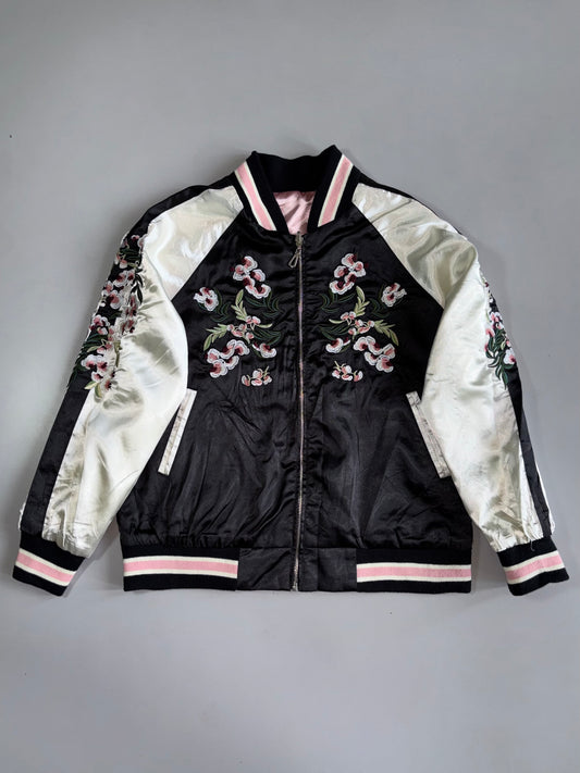 ZJapanese Sukjan Premium Fully Embroidered Reversible Jacket (M)
