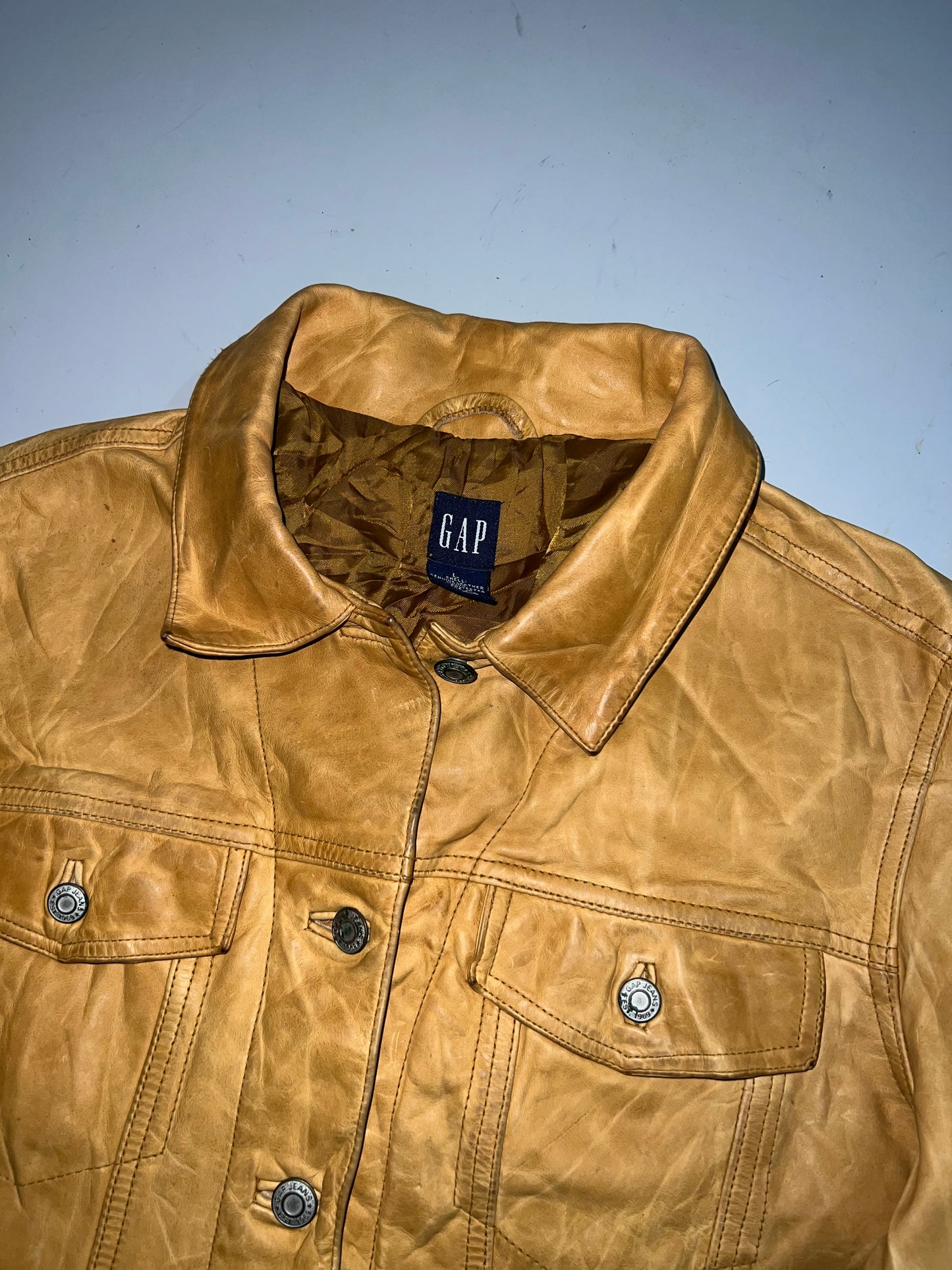 ZGAP Original Leather Jacket (RARE) (S)