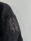 Harley-Davidson Black Studded Cotton Biker Jacket Women’s(XS)