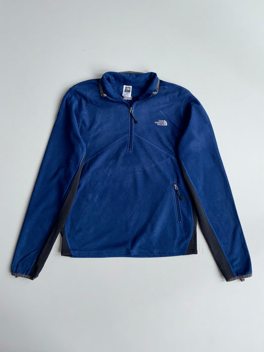 The North Face Quarter-Zip Fleece – Navy Blue (S/M)