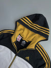 Adidas | Colorblock Hoodie Black White | (S)