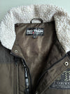 Big Train Osaka Sherpa Collar Puffer Vest – Olive Tokyo Style | (XL)