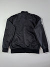 Laking Clothing Co "The Cross" Military Patch Bomber Jacket – Black (L)