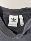 Adidas Originals Black 3-Stripes Crewneck Sweatshirt (S)