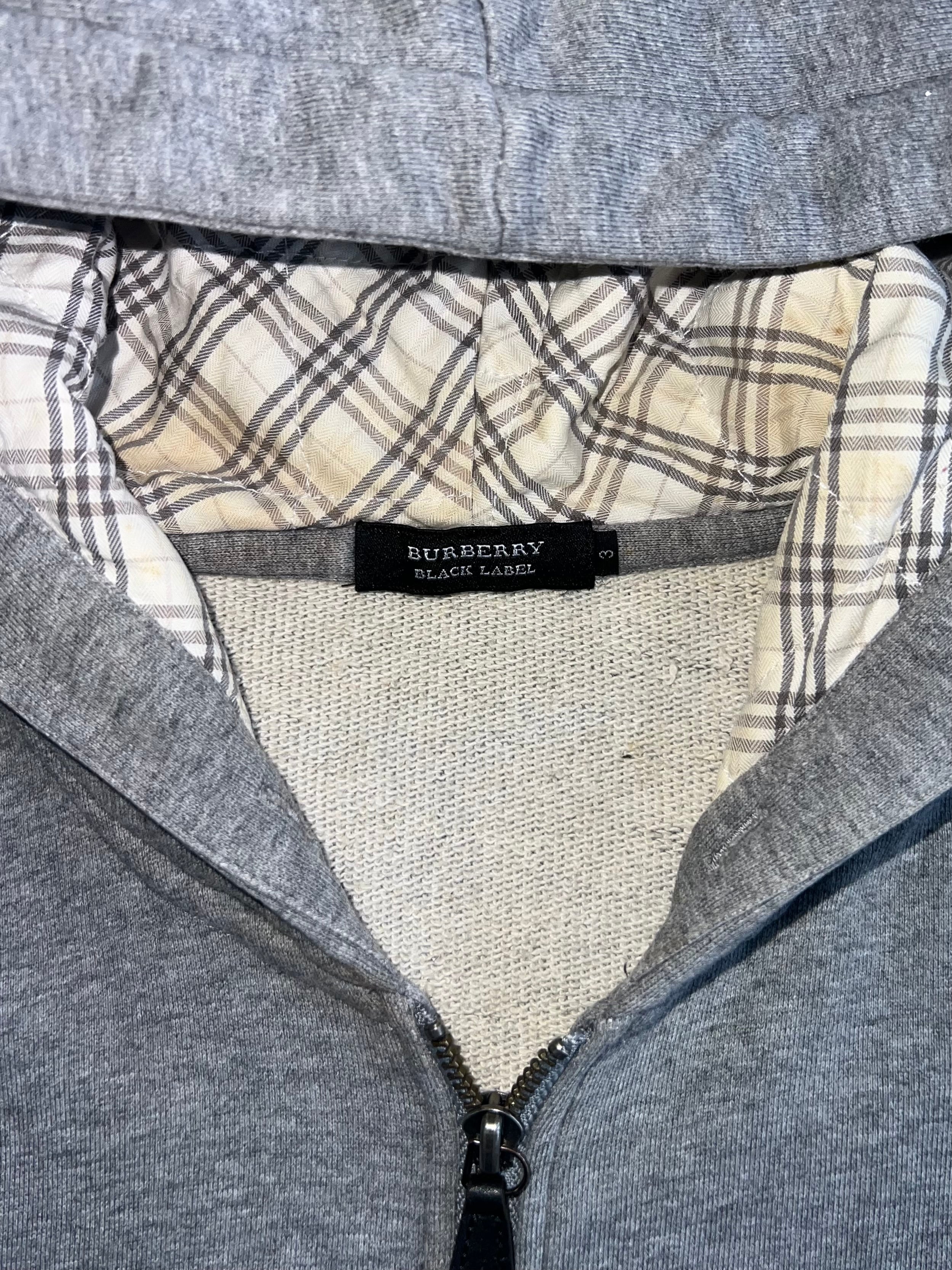 BURBERRY Black Label Zip Hoodie (M) – Drip Drop Attire