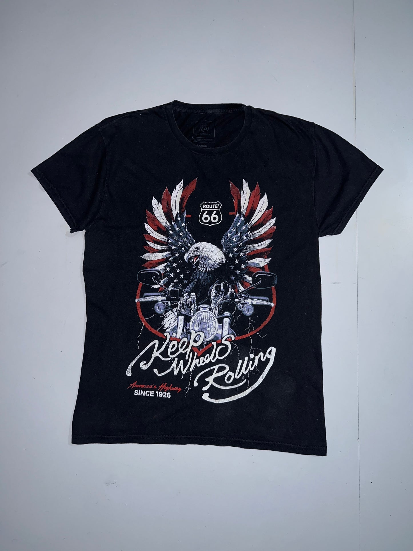 !                                                                          66 Route Original Tee Size - (M) Can also fit - L