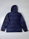 Dickies Since 1922 Hooded Puffer Jacket Navy/Yellow (L)
