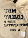 Tom Tailor 1962 Distressed Black Leather Multi-Zip Trucker Jacket, (XL/2XL)