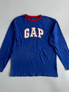 GAP Arch Logo Ringer Long Sleeve Tee (M)