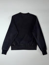 Champion Reverse Weave Black Big “C” Logo Crewneck Sweatshirt (S)