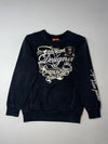 5th Street American Blue Jeans Gothic Graphic Sweatshirt (M)