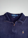 Polo Ralph Lauren Estate Rib Quarter-Zip Pullover (M)