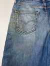Levi's Premium Blue Wash Straight Leg Denim Jeans (W:34) (L:44)