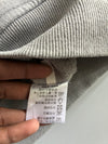 FireStar | Y2K Wing Graphic Zip-Up Hoodie | Grey Marl (XL)