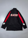 NBA | Portland Trail Blazers Pro Player Jacket Black/Red | (XL/2XL)