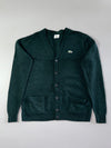 Vintage Lacoste Forest Green Wool Cardigan (M)