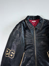 DKNY Jeans “86” Varsity Leather Jacket (XL)