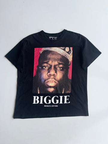 The Notorious B.I.G. “BIGGIE” Brooklyn New York Graphic T-Shirt (XL)