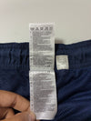 Adidas | Vintage Navy Mesh-Lined Track Pants | (W:36)( L:33)