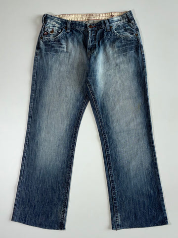 Blue Tribe Ltd Faded Bootcut Jeans (W:38|L:43)