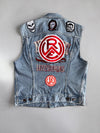 Vintage Levi’s Original Denim Vest With custom Patches (S/M)