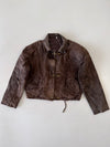 ZSuper Premium Original Leather Jacket (RARE LOCK) (XS/S)