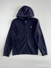 Polo Ralph Lauren Navy Full-Zip Pony Logo Hoodie (S/M)