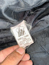 Vintage ASHG  Grey Leather Double Rider Biker Jacket (L)
