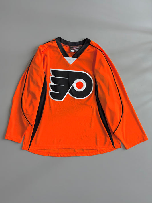 RYR Custom Philadelphia Flyers Hockey Jersey – Orange/Black (XL)