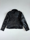AC/DC Official “Rock or Bust” Genuine Leather Perfecto Biker Jacket (XL)
