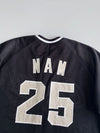 Crows #25 NAM Mesh Button-Up Baseball Jersey (L/XL)