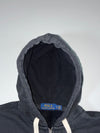 Polo Ralph Lauren Black Zip-Up Hoodie  (M)