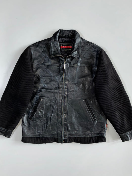 Capone Premium Original Pure Leather Jacket (XL)