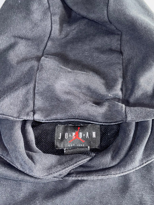 Jordan /Jumpman Graphic Pullover Hoodie Black/Red (S)
