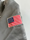 Champion Big C Chenille Satin Varsity Bomber Jacket(L)
