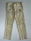 Rainbow Cream Zip-Detail Jeans (W:32|L:41)
