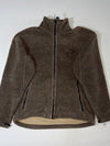 Jack Wolfskin Nanuk Brown Full-Zip Sherpa Fleece Jacket (XL)