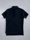 Polo by Ralph Lauren | Custom Fit Pony Polo | Faded Black & Purple (M)