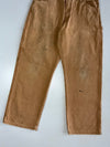Dickies Distressed Tan Carpenter Pants (W:36|L:40)