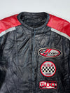 Vintage Racing Leather Moto Jacket (M/L)