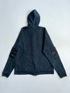 Vintage Adidas Black Predator Zip-Up Hoodie (L)