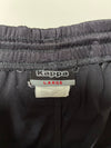 Vintage Kappa Black & Orange Football Shorts (W:33) (L:17)