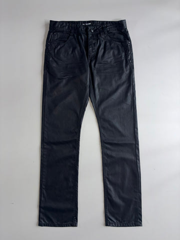 TK Denim Coated/Waxed Skinny Jeans (W:33) (L:44)