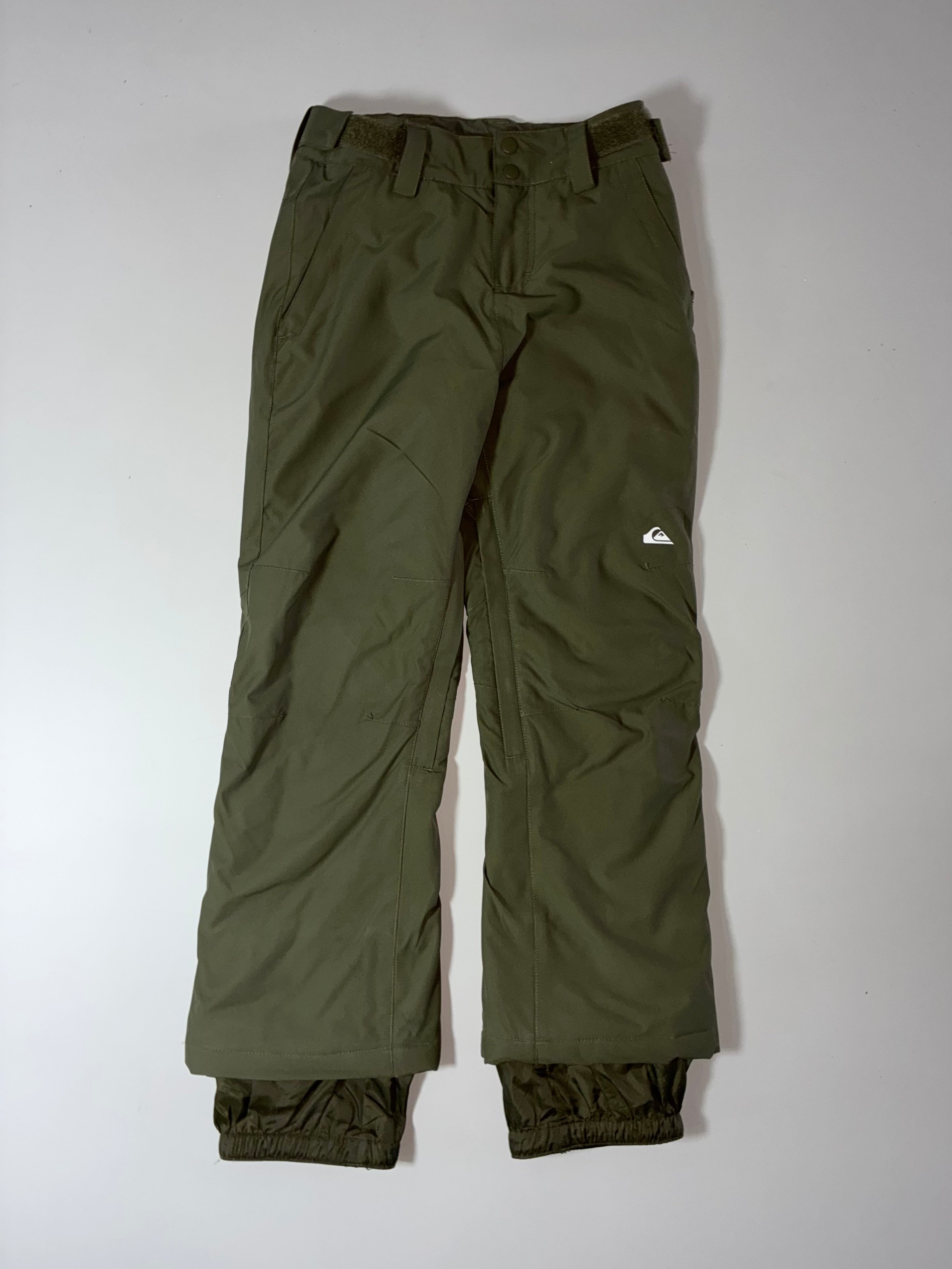 Quiksilver Olive Green Insulated Snow Ski Pants (W:26)(L:39