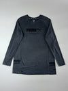 Puma Spell-Out Long Sleeve Tee - Grey  (L)