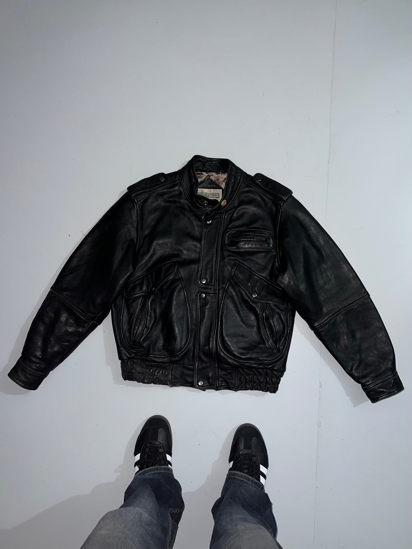 ZDesigner Original Leather Jacket (RARE FIND) (S/M)